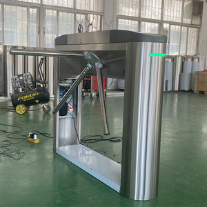 בטיחות גבוהה מלאה אוטומטית בקרת גישה תלת-יד חצובה שער מחסום לכניסות כושר מאובטחות - Product Image 6