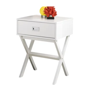 เฟอร์นิเจอร์ห้องนอนไม้จริงสไตล์โมเดิร์นมินิมอล ปรับแต่งสีได้ ตู้ข้างเตียงสำหรับห้องนั่งเล่น เหมาะสำหรับโรงแรมและวิลล่า - Product Image 1