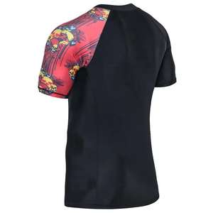 Revestimiento transpirable esencial de protección contra erupciones sublimado de secado rápido para hombres para entrenamiento de Jiu Jitsu - Product Image 5