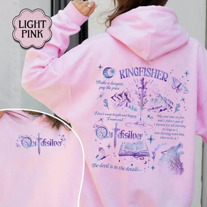 Mujer Retro Quicksilver Series Sudadera para Fan Fantasy Bookish Merch Bookish Sudadera de lana de manga larga Y2K Streetwear - Product Image 5