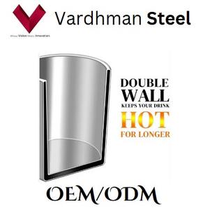 Tasses en acier inoxydable en gros avec poignée, tasses à café ou à thé à double paroi, gobelets isolés, gobelet de voyage avec poignée, tasse - Product Image 4