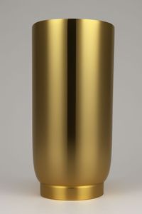 Florero de forma personalizada de diseño elegante de Venta caliente negro y dorado para maceta de florero de propósito de mesa y decoración - Product Image 2