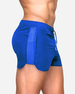 Pantalones cortos de gimnasio para hombre con bordado personalizado 2025, malla ligera, Fitness, correr y ropa de playa - Product Image 5