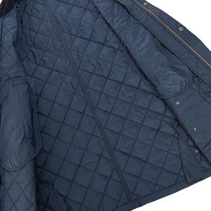 Custom Light <b>Weight</b> Warm Oversize Windproof Zipper Eco-Friendly Autumn Winter Slim Fit Jacket Men Casual Style <b>Stand</b> Collar - Product Image 4