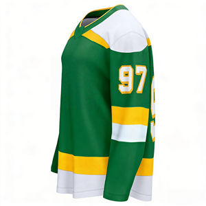 Tenue de hockey sur glace unisexe de qualité supérieure, tissu polyester, séchage rapide, respirant, uniforme d'entraînement sublimé - Product Image 4