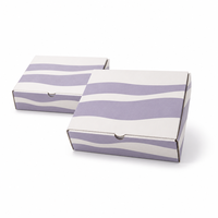 Boîte à pizza en carton ondulé personnalisée avec doublure en aluminium pour les fêtes de Pâques, idéale pour les repas en famille et la vente en gros d'emballages alimentaires à emporter