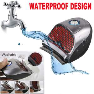 ชุดเครื่องตัดผมไฟฟ้าไร้สายแบบชาร์จ USB สำหรับผู้ชาย พร้อมหวีปรับระดับได้ 9 ขนาด เทคโนโลยีสเปรย์ สำหรับตัดผมเองในรถยนต์ - Product Image 6