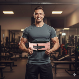 Ceinture de soutien pour la musculation et la musculation Rexfit Sports Premium Gym en cuir pour le soutien du dos pendant la musculation et l'entraînement de force - Product Image 4