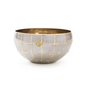 Cuenco de metal decorativo para cocina en forma redonda para decoración de cocina y mesa de comedor en diseño moderno estilo japonés hecho a mano - Product Image 2