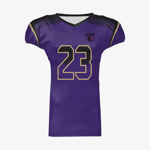 Camisetas de Fútbol Americano Personalizadas de Primera Calidad, Talla Personalizada, Transpirables, para Adultos - Product Image 1