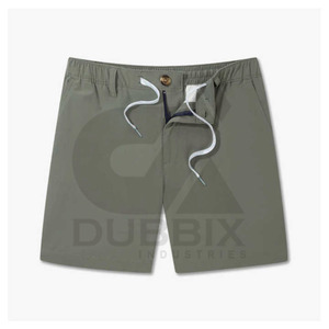 Usine directe Shorts décontractés pour hommes Shorts de bain hommes léger Logo personnalisé 100% coton cordon femmes Shorts bon prix - Product Image 1