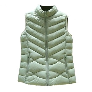 Parkas cálidas de Invierno para mujer, chaqueta acolchada de manga larga con capucha delgada de longitud media de Color sólido, abrigos con cremallera - Product Image 1