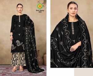 Collection en gros de matériel de robe en rayonne avec broderie indienne et pakistanaise fête porter ensemble de robe Salwar Kameez - Product Image 1