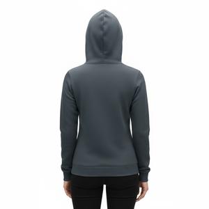 New Design Charcoal <b>Grey</b> Hoodie Thick Cotton Fleece Pullover Luxury Streetwear Slim fit Heavyweight <b>Sweatshirt</b> Sweatsuit Solid - Product Image 2