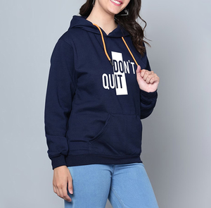 Nouveau sweat à capuche surdimensionné pour femme, de haute qualité, best-seller, Aroosh Corporation, logo OEM personnalisé, 100% coton, streetwear, doublé pour l'hiver - Product Image 5