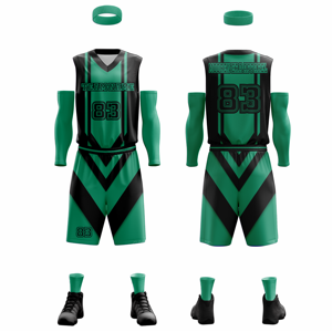 Maillots de basket-ball personnalisés de haute qualité pour hommes techniques imprimées de conception par sublimation personnalisée en gros - Product Image 3