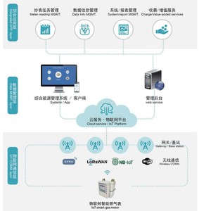 ZHONGYI G1.6 Compteur de gaz intelligent Mesure précise Coque en acier Technologie de membrane de communication sans fil GPRS Cote IP54 - Product Image 6
