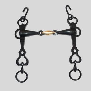 Brocas ecuestres de acero inoxidable con logotipo personalizado de alta calidad Baucher Snaffle Español Portugués Caballo ESQUÍ INTERNACIONAL - Product Image 4