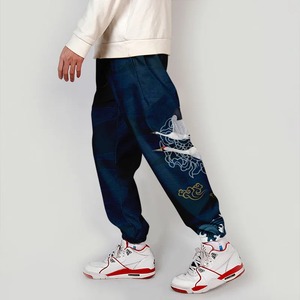 กางเกงวอร์มผู้ชายผู้หญิงผ้าคอตตอน100% เป็นมิตรต่อสิ่งแวดล้อม, ชุดคอสเพลย์อนิเมะญี่ปุ่น3D ปีศาจฮาราจูกุ - Product Image 6