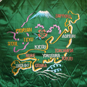 Gran oferta, chaqueta de invierno con logotipo personalizado del equipo Letterman, Colección superior, chaqueta universitaria de satén impermeable OEM, chaqueta de satén para hombre - Product Image 6