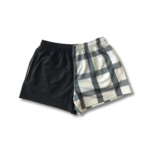 Los últimos pantalones cortos de rugby teñidos lisos transpirables, pantalones cortos de fútbol con estampado Digital, deportes para correr, algodón 100%, cintura elástica para hombres y mujeres - Product Image 1