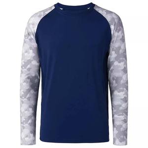 Chemises de soleil à manches longues pour hommes UPF 50 + Tees Pullover Fishing Running Rash Guard T-shirts Chemises d'extérieur Design personnalisé Pêche - Product Image 2