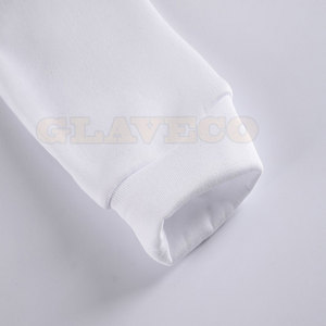 Sudaderas con capucha de mezcla de algodón Ropa de invierno informal con patrón sólido y cuello con capucha - Product Image 3