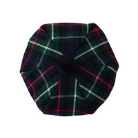 Sombrero escocés Tam O' Shanter 100% lana acrílica tartán Tammy gorras para hombres ropa de moda tallas grandes tartán Tammy gorras