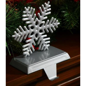 Modern <b>Christmas</b> <b>Decorative</b> Snowflake <b>Christmas</b> Stocking Holders Metal Snowflake Stocking Hanger for Best <b>Sale</b> - Product Image 6