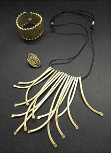 <b>Unique</b> Pattern Big Resin Bead High Finishing Jewelry <b>Women</b> <b>Gift</b> Party Figure Necklace Wedding Jewelry Accessories India - Product Image 4