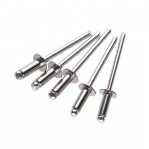 Remache ciego de extremo abierto con cabeza de cúpula de acero inoxidable de 32 mm, venta al por mayor personalizada de fábrica - Product Image 1