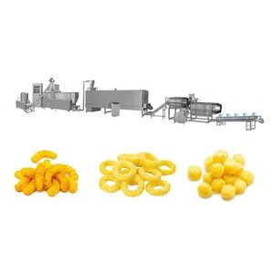 สายการผลิตขนมพัฟอัตโนมัติใหม่ ทำจากสแตนเลส 304 สำหรับการผลิตขนมพัฟจากธัญพืช เช่น ข้าวโพด แบบต่อเนื่อง - Product Image 1