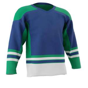 Maillot de hockey sur glace personnalisé de haute qualité, dernier modèle, sublimation d'équipe, logo personnalisé, maillots de hockey sur glace pour hommes - Product Image 1