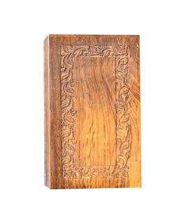 Wooden <b>Urn</b> <b>for</b> <b>Human</b> <b>Ashes</b> <b>for</b> Male/FemaleRosewood Wooden Cremation <b>Urn</b> Box with Tree of Life - Wood <b>Urns</b> <b>for</b> Pet Adult (<b>Small</b>) - Product Image 1