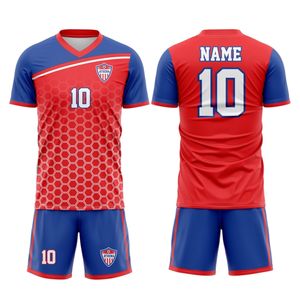 Venta al por mayor OEM Servicio Barato Color brillante Niños Fútbol Jersey Set Niños Ropa de fútbol-Camiseta de fútbol camiseta de fútbol - Product Image 1