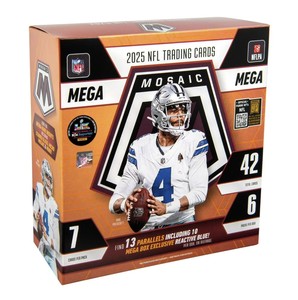 High Quality 2025 Panini Mosaic Football Mega Box Factory sealed Paper Custom Game <b>Cards</b> in Stock Ready to Ship - Product Image 1