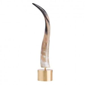 Sculpture en corne de buffle faite à la main, style américain, écologique, pour la décoration intérieure du salon ou du bureau - Product Image 6