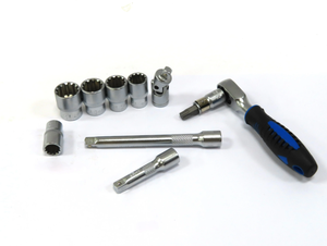 36pcs 1/4 'Drive 60T Spline Socket Wrench and Bit Kit avec Case Combination Tool OEM Personnalisable - Product Image 6