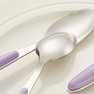 Juego de cubiertos de acero inoxidable para uso diario Diseño de mango moderno Utensilios de cocina ideales Uso diario Juego de comedor de 5 piezas - Product Image 6