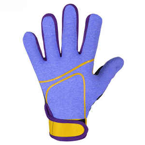 2024 gants de Football professionnels en cuir de vachette les plus vendus gants de réception d'entraînement confortables et performants antidérapants - Product Image 4
