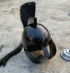 <b>Gladiator</b> Play Spartan Helmet Soldier Battle Medieval <b>Costume</b> Cosplay Greek Sparta Ancient Roman Corinthian Steel - Product Image 2