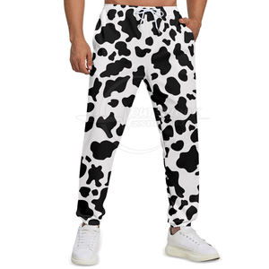 กางเกงซับเหงื่อผู้ชายแฟชั่นใหม่สตรีทแวร์ระบายอากาศน้ำหนักเบาลำลองตรงสีต่างๆ - Product Image 4