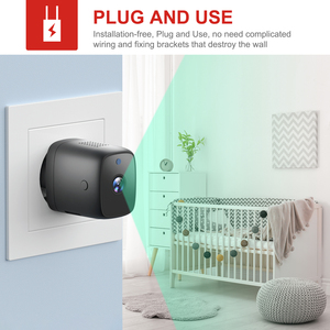 Nhỏ HD Cắm máy ảnh 1080P an ninh vú em ghi video trong nhà văn phòng an ninh tầm nhìn ban đêm phát hiện chuyển động - Product Image 5