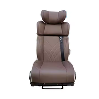 Siège passager siège pivotant en cuir siège de levage rotatif de voiture pour MPV RV Van camping-car Mini Bus caravane camping-car