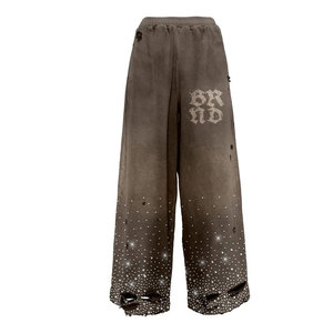 Peut être personnalisé Street Wear Vêtements de haute qualité Jogging Flare Pant Printing Tech Fleece Tracksuit Set - Product Image 6