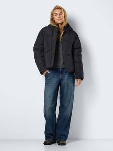 Logo personnalisé noir haute qualité nouveau design veste matelassée pour femmes polyester tricoté remplissage hiver - Product Image 2