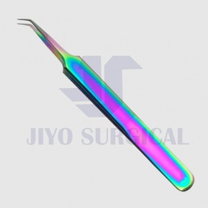 Ensemble de pinces à cils de beauté en gros, outils de cils en vrac, marque privée - Product Image 2