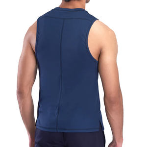 Camiseta Deportiva de Algodón 100% para Hombre, Transpirable, con Logotipo Personalizado, Tejida, Ropa Deportiva OEM de Alta Calidad - Product Image 5