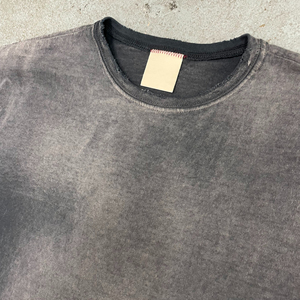 Camiseta personalizada con lavado ácido para hombre, 100% de algodón, camisetas gráficas de talla grande de gran tamaño para hombre, camiseta Vintage con logotipo estampado para hombre - Product Image 2