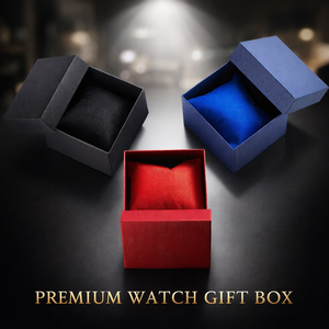 Factory Wholesale <strong>Watch</strong> Box Hot Selling Paper Black the Box for the <strong>Watch</strong> - Product Image 1